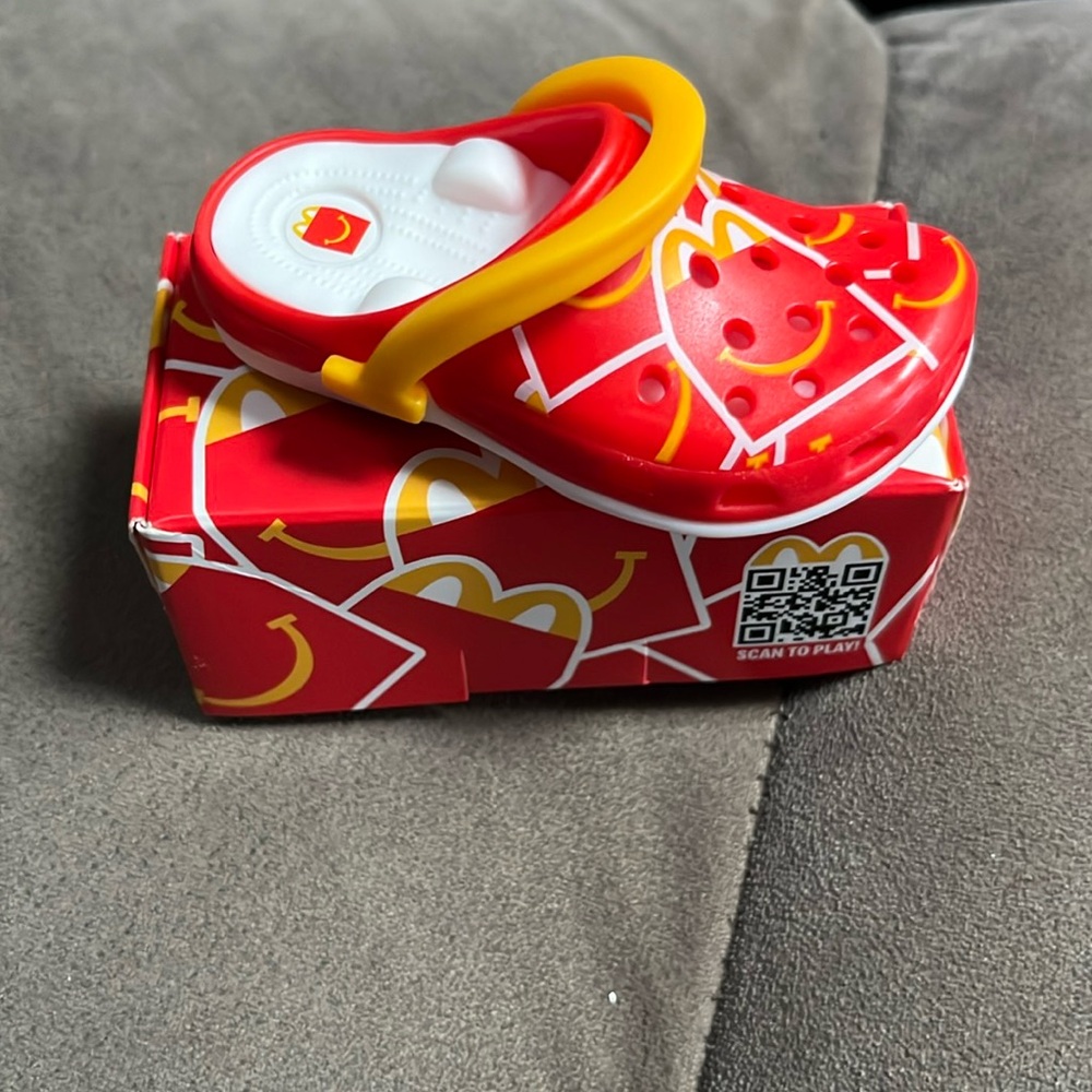New crocs happy meal toy